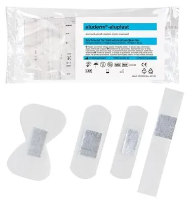 Produktbild von Wundpflaster aluplast wei 30 St./Pack. aluplast wei 30 St./Pack.
