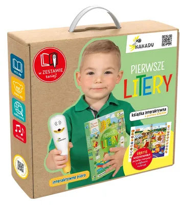 Zdjęcie produktu dla Pierwsze litery Mowiaca ksiazka interaktywna
