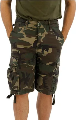 Zdjęcie produktu dla Brandit VINTAGE Outdoor Cargo Army Shorts oliv camo - XL