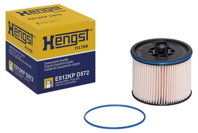 Productafbeelding van Brandstoffilterinzetstuk 88 mm, HENGST FILTER, geschikt voor onder andere OPEL ZAFIRA