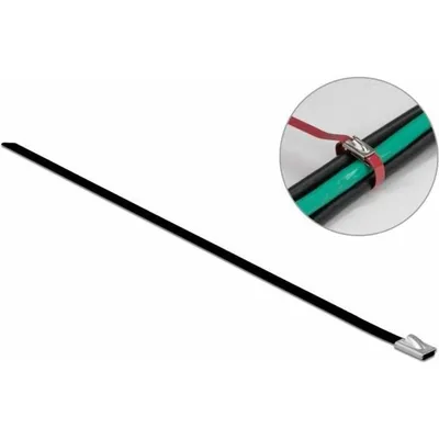 Produktbild von DeLOCK 18812, Stahl, Schwarz, 500 mm, 4,6 mm, 10 Stück(e)