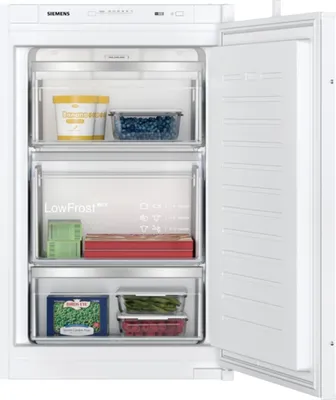 Produktbild von Siemens iQ300, Einbau-Gefrierschrank, 87.4 x 54.1 cm, Schleppscharnier GI21VVSE0