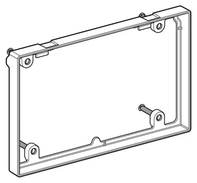 Produktbild von Geberit 242584001 Ausgleichsrahmen für Sigma60 BetPl.