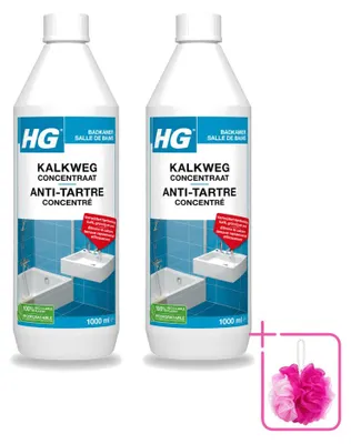 Produktbild von 2 x HG Kalkweg Konzentrat - Entfernt hartnäckigen Kalk - 1 l - Sparpackung - 2 Stücke