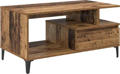 Produktbild von vidaXL Couchtisch Altholz 90 x 49 x 45 cm Holzwerkstoff