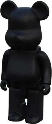 Produktbild von Bearbrick Bär 400% Indoor-Figur 28cm schwarz