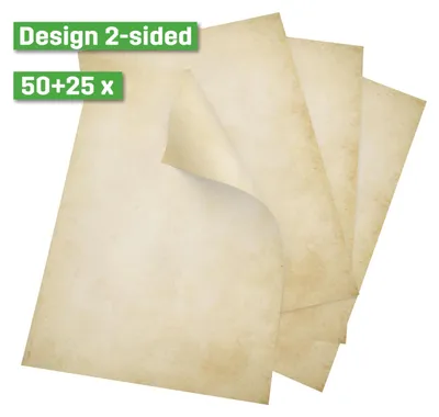 Immagine prodotto di Carta Motif A4 90g Vintage 50+25 fogli in omaggio.