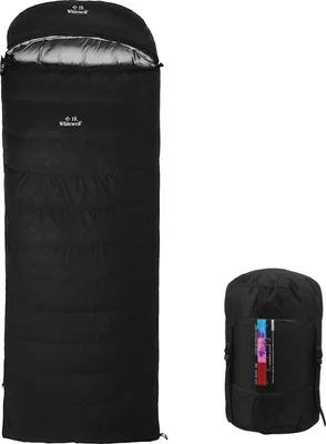 Produktbild von 95% wei?e G?nsedaunen Leichter Schlafsack 210x80cm mit Kompressionssack fš¹r Rucksacktouren Camping Wandern Reisen