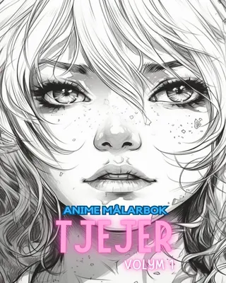Produktbild von Books, A: Anime målarbok TJEJER  VOLYM 1