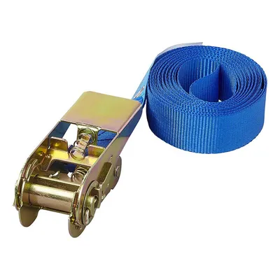 Image de Sangle d'arrimage bleue avec cliquet 3,5 mètres