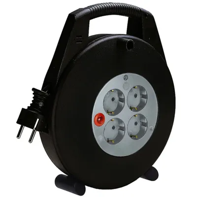 Zdjęcie produktu dla Vario Line 4-żyłowy bęben na kabel wewnętrzny 10 m kabel H05VV-F 3G1.5 IP20