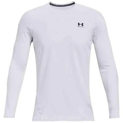 Produktbild von Under Armour ColdGear, Erwachsener, Männlich, Weiß, T-Shirt, Einfarbig, L