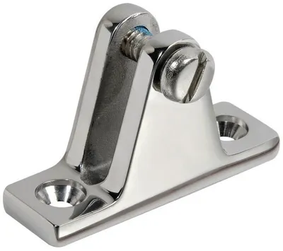 Zdjęcie produktu dla Obrotowy uchwyt widełkowy ze stali nierdzewnej, 25 mm - Osculati 46.861.04