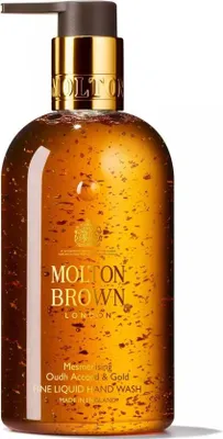Produktbild von Molton Brown Gel Hand Mesmerising Oudh Accord & Gold Fine Liquid Hand Wash