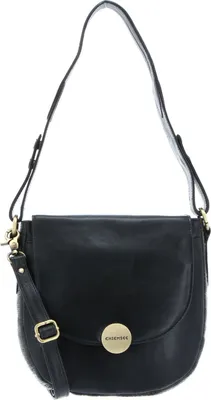 Productafbeelding van CHIEMSEE Leer schoudertas schoudertas Brisbane Shoulderbag Black zwart
