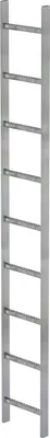 Produktbild von MUNK Schachtleiter Stahl verzinkt 300mm breit 9 Sprossen 2,52m lang