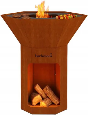 Produktbild von - Barbecook Nestor Original Brown Feuerschale BBQ Grill