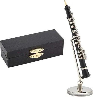 Produktbild von Miniatur-Kunstinstrument für das Zuhause - Dekorative Kaffee-Ornament - Stilvolle Wohnaccessoire