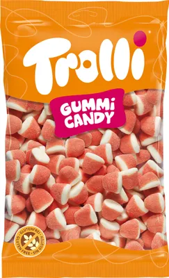 Immagine prodotto di Fragole di schiuma Trolli, zucchero di schiuma, sacchetto da 1 kg