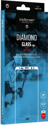Produktbild von MyScreen DIAMOND GLASS edge Vollkleber Schwarz