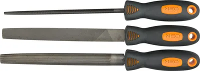 Immagine prodotto di NEO TOOLS Lime in metallo, set di 3 pezzi.