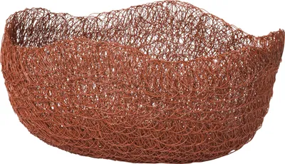 Produktbild von Broste Copenhagen Fryd Korb Eisen Rustic Brown 38 x 34 x 20 cm