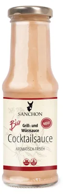 SOS KOKTAJLOWY BEZGLUTENOWY BIO 210 ml - SANCHON