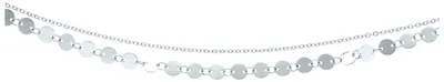 Produktbild von Wildcat Fußkette - Multilayer Dangling Fußkettchen - Silber - Chirurgenstahl 316L - wasserfest, langlebig, hautverträglich, Silber