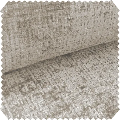 Produktbild von novely® CRETA Chenille-Stoff Polsterstoff Möbelstoff Bezugsstoff | Meterware | 1 lfm - Farbe: 04 Beige Grau