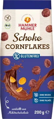Obrázek produktu pro Čokoládové cornflakes - bezlepkové 200g