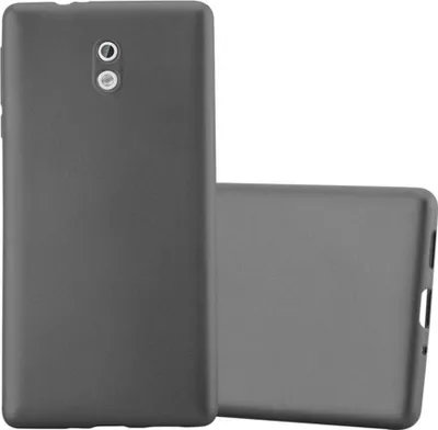 Produktbild von Cadorabo Schutzhülle für Nokia 3 2017 Hülle in Grau Handyhülle TPU Silikon Etui Cover Case