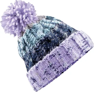Image de Beechfield Bonnet à pompon pour femme BC3956 (Taille unique) (Palma Violet)
