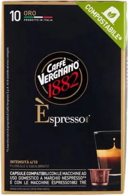 A box of coffee capsules.