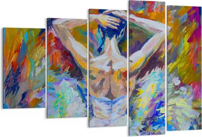 Produktbild von Bild auf Leinwand - Leinwandbild - Balletttänzer tanzen - 150x100cm - Wand Bild - Wanddeko - Leinwanddruck - Bilder - Kunstdruck - Wanddekoration - Leinwand bilder - Wandkunst - EG150x100-3503