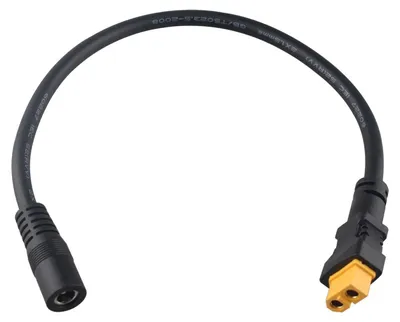 DC5525 auf XT60 Adapterkabel, 30 cm, weiblich-weiblich