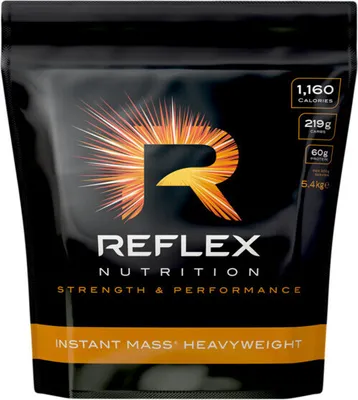 Produktbild von Reflex Nutrition Instant Mass Heavyweight (5.4kg) Chocolate Peanut Butter - Gewichtszunahme - Mit Kreatin