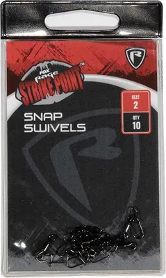 Image de Émerillon Fox Rage Strike Point Snap - 10 émerillons, taille : 2