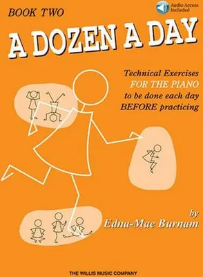 Produktbild von A Dozen a Day Book 2 - Book/Online Audio