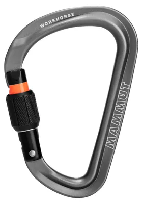 Produktbild von Mammut Workhorse HMS Screwgate Carabiner grau