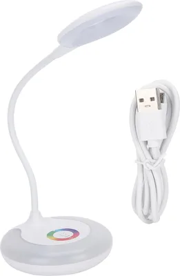 Immagine prodotto di Lampada da tavolo a LED, touch dimming, lampada da tavolo, protezione degli occhi, colorata, forniture per ufficio (plugin)