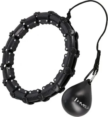 Obrázok produktu pre Masážní hula hoop HMS HHW02 se závažím černá