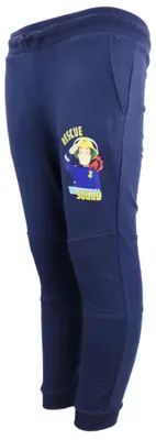 Produktbild von Feuerwehrmann Sam Jungen Kinder Jogginghose Sporthose Hose 98-128 Blau - 128, Dunkelblau