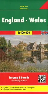 Image de Angleterre Pays de Galles 1 : 400 000. Carte routière