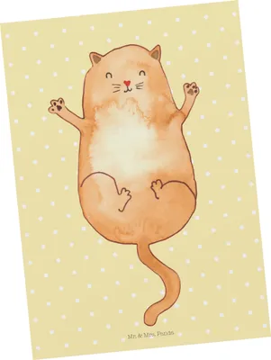 Produktbild von Mr. & Mrs. Panda Postkarte Katze Umarmen - Gelb Pastell - Geschenk, Fotokarte, Postkarten, Cats, Katzen, Grußkarte, Cat, Freunde, Ansichtskarten, einzelkarte