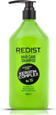 Produktbild von Redist Keratin Hair Care Shampoo 1000ml gegen sprödes-trockenes-strapaziertes-Haar