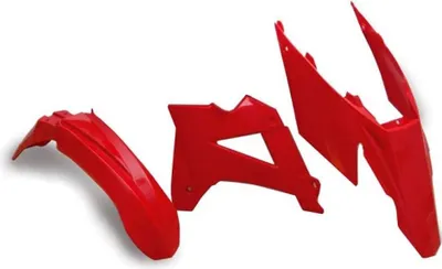 Image de Ufo Gas Enduro 07-09 Ggkit901070 Kit plastique rouge rouge One Size