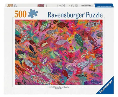 Immagine prodotto di Puzzle RAVENSBURGER "Pesce Fuchsiov" - 500 pezzi