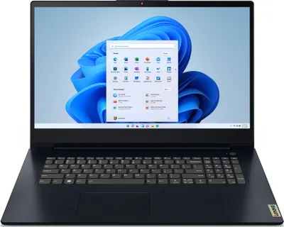 Image de Lenovo IdeaPad 3 17IAU7, Intel® Core™ i5, 43.9 cm (17.3"), 1920 x 1080 pixels, 8 Go, 512 Go, bleu