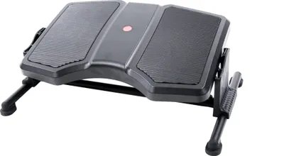Produktbild von hjh OFFICE Fußablage für Büro, Schreibtisch Fußstütze PODI II Fußauflage ergonomisch, verstellbar, rutschfest