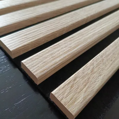 Produktbild von Lamelldekor 22x120 cm - MDF-Paneele - Wandverkleidung - Sonoma-Eiche - 22 cm x 120 cm SONOMA REGULAR